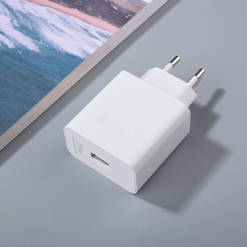 66W Charger Huawei Supercharge Us/Eu Plug Adapter 6A Usb Type C Kabel Voor Huawei Mate 30 40 pro P50 P40 P30 Pro Nova 9 8Se Honor: Only EU Charger