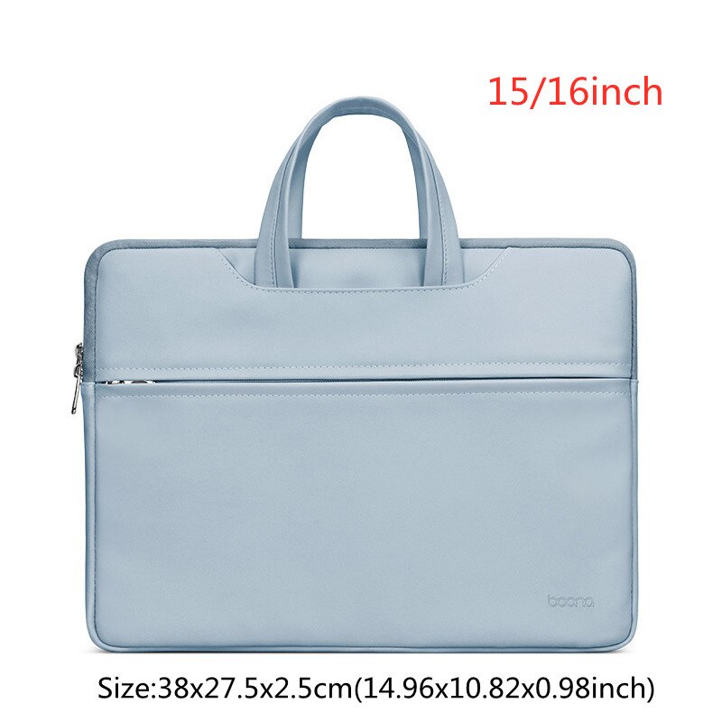 Przenośny Laptop teczki podróż służbowa niezbędny komputer Organizer do dokumentów torebka duża pojemność przechowywania akcesoria do torebek: Blue L