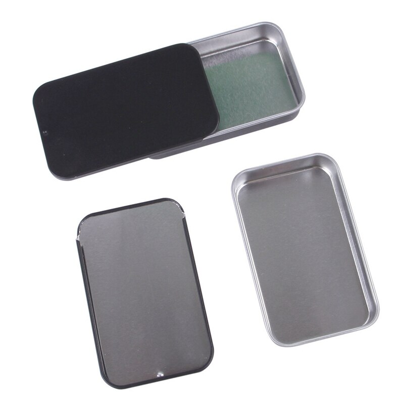 Bird Feeder Box Sliding Push-Pull Parrot Training Tool Metal Pet Food Box For Parakeets Pet Food Storage Case Birds Accessories