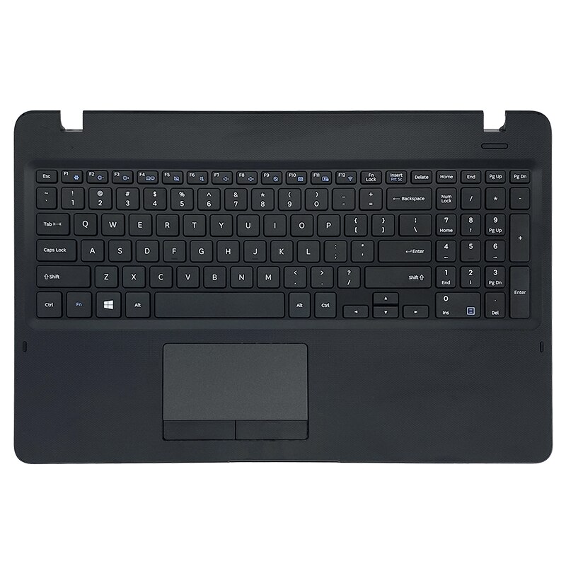 Nowy dla Samsung NP300E5K NP300E5M NP3500EM NP300E5L Laptop LCD tylna pokrywa/przednia ramka/zawiasy pokrywa/podparcie dłoni/dolna obudowa klawiatury: C Cover black