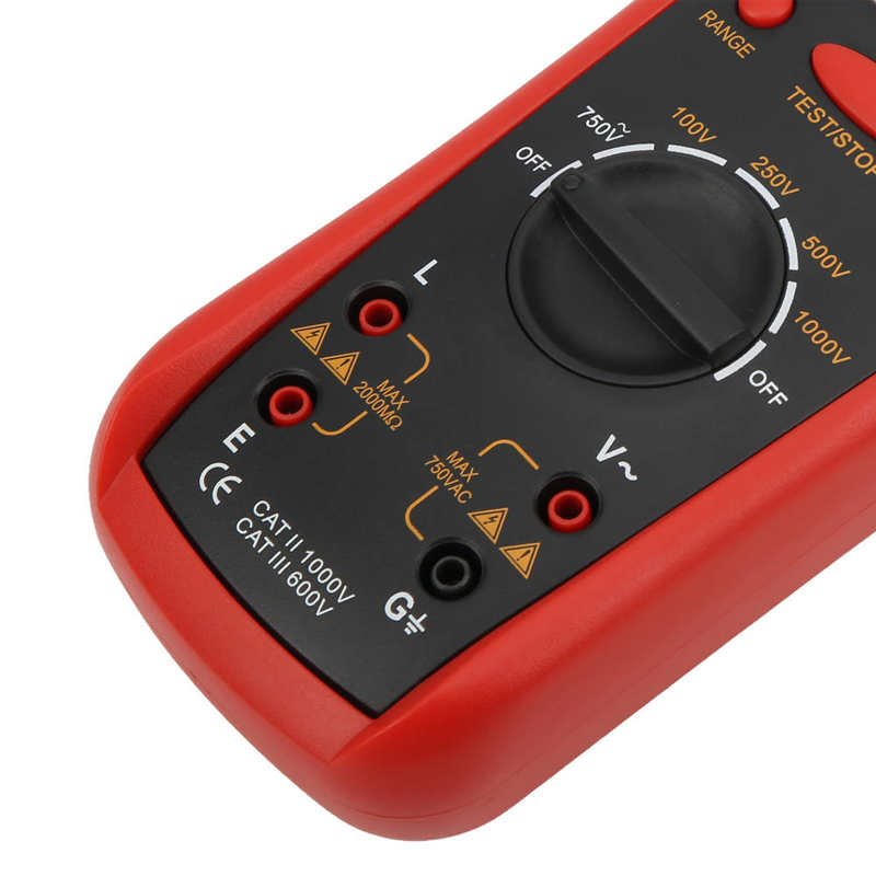 IT811 Insulation Resistance Meter with LCD Display Digital Megohm Tester Electrical Tools Resistance Meter