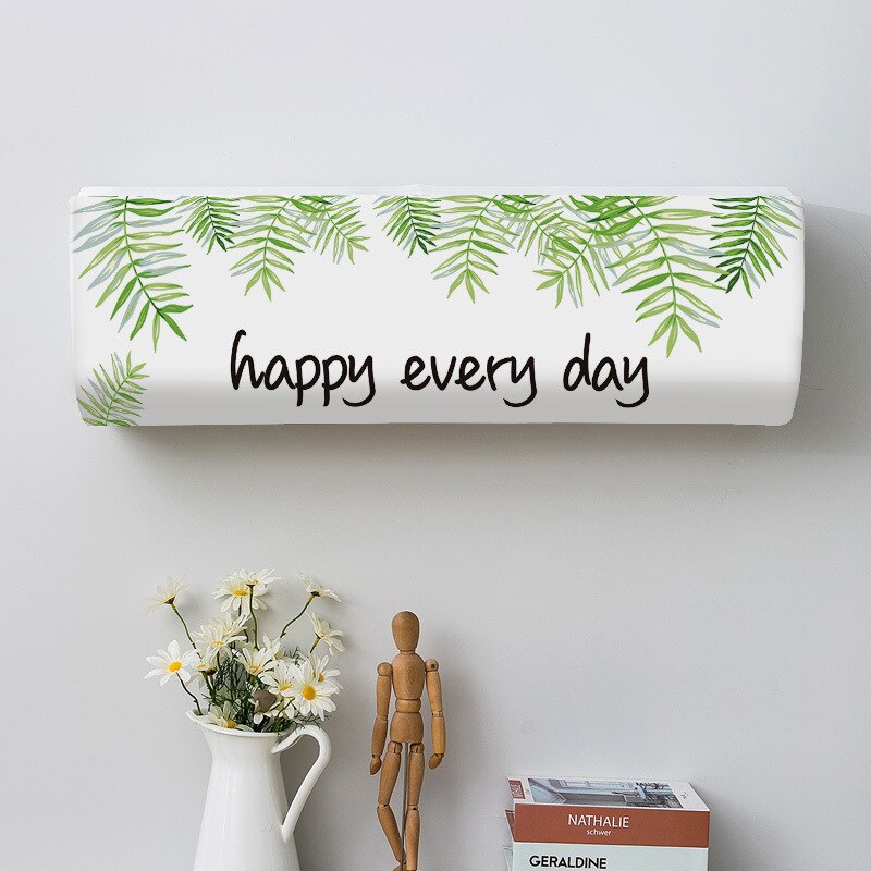 Elastische Airconditioner Cover Wandmontage Airconditioning Stofkap Stretch Airconditioning Protector Woonkamer Decor: F dust cover / 2HP 86x23x30cm