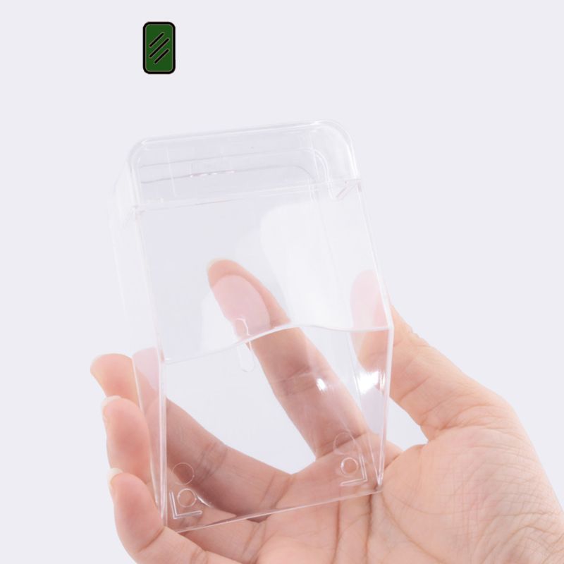 Cubierta impermeable para timbre de puerta inalámbrico, timbre de puerta con botón transparente