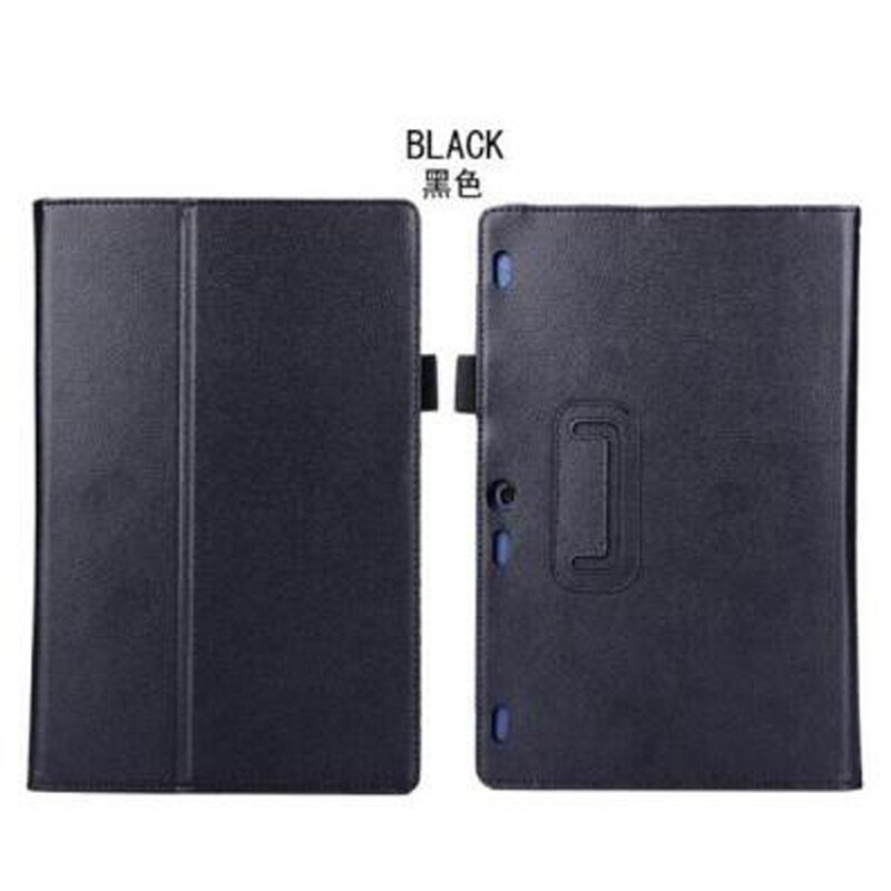 Funda inteligente con tapa para tableta, carcasa con soporte para lenovo tab 2, a10-70, A10, 30, x30F, A10-70F, a10, 10,1 pulgadas: Negro