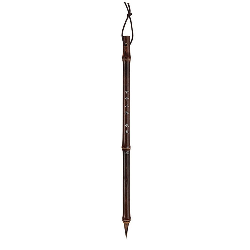 Traditional Chinese Writing Brushes Bamboo Wolf's Hair Writing Brush for Calligraphy Painting Practice Brush: SKY BLUE