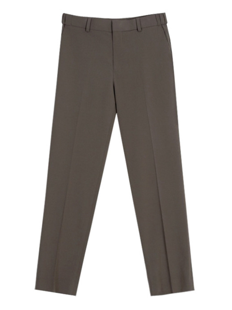 IEFB-pantalones de traje de pierna ancha para hombre, pantalón largo recto con cremallera, estilo coreano, holgado, tendencia de primavera, informal, versátil, 9A1850