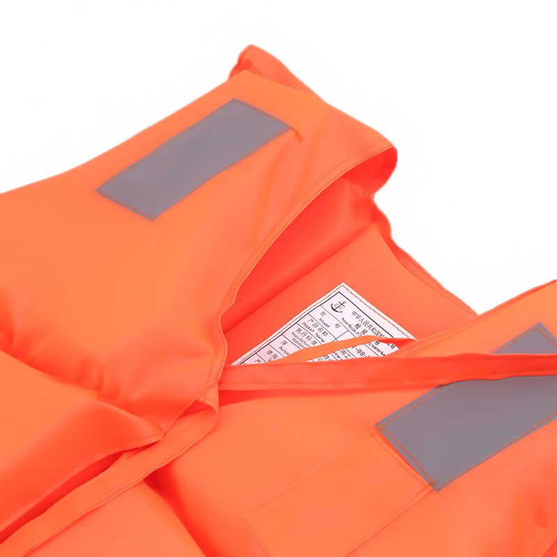 Zwemvest met sos-fluitje, lichtgewicht nylon schuim voor volwassenen, verstelbare maat, duurzaam zwemvest, watersportbenodigdheden