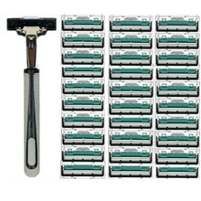 1/30PCS 2 Layers Shaving Machine Safety Razor Blades Manual Shaving Shaver Face Care Beard Hair Remover