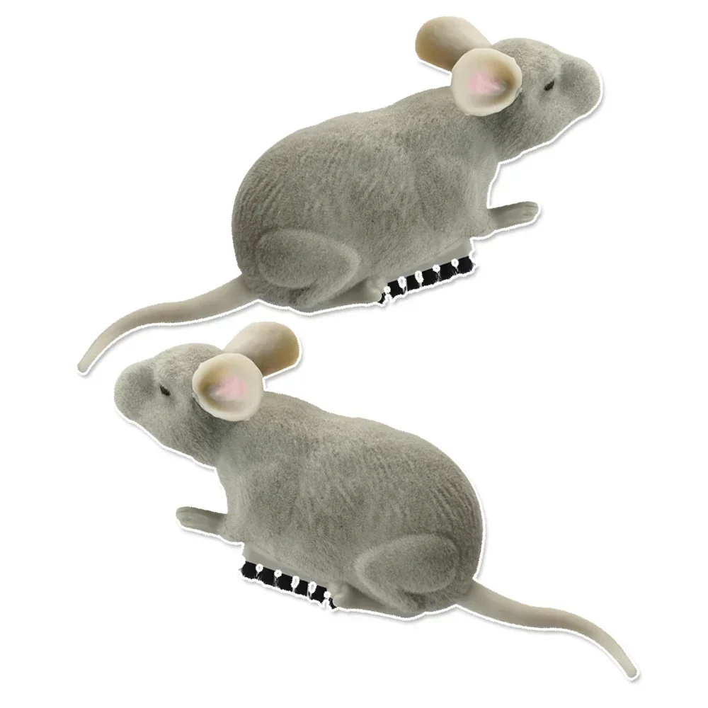 Souris électrique en peluche pour chat, Robot d'évasion automatique, Vibration rampant, fonctionne à piles, jeu d'interaction pour animaux de compagnie