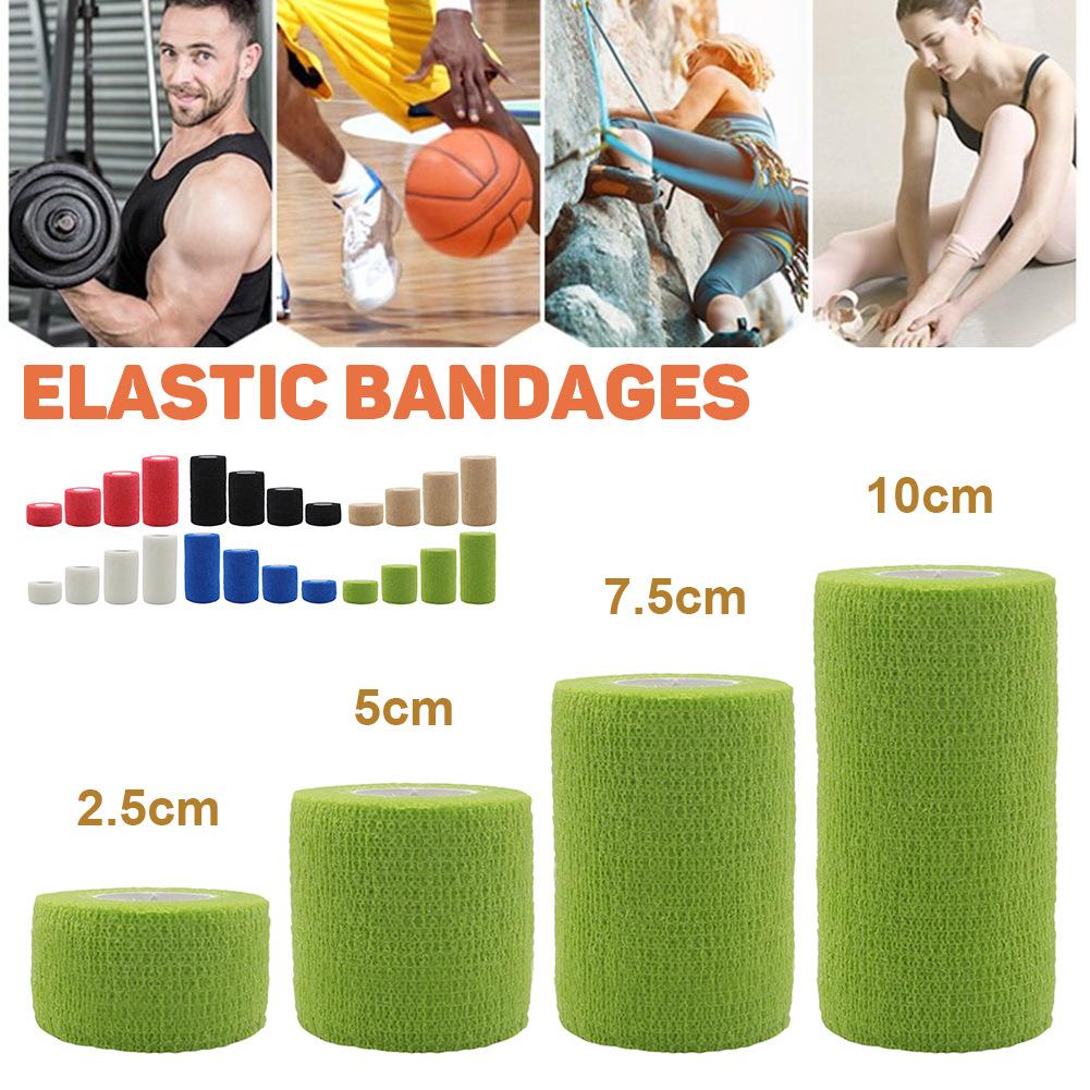 Sports Protection Elastic Bandage Color Nonwoven Fabric Self-Adhesive Elastic Bandage