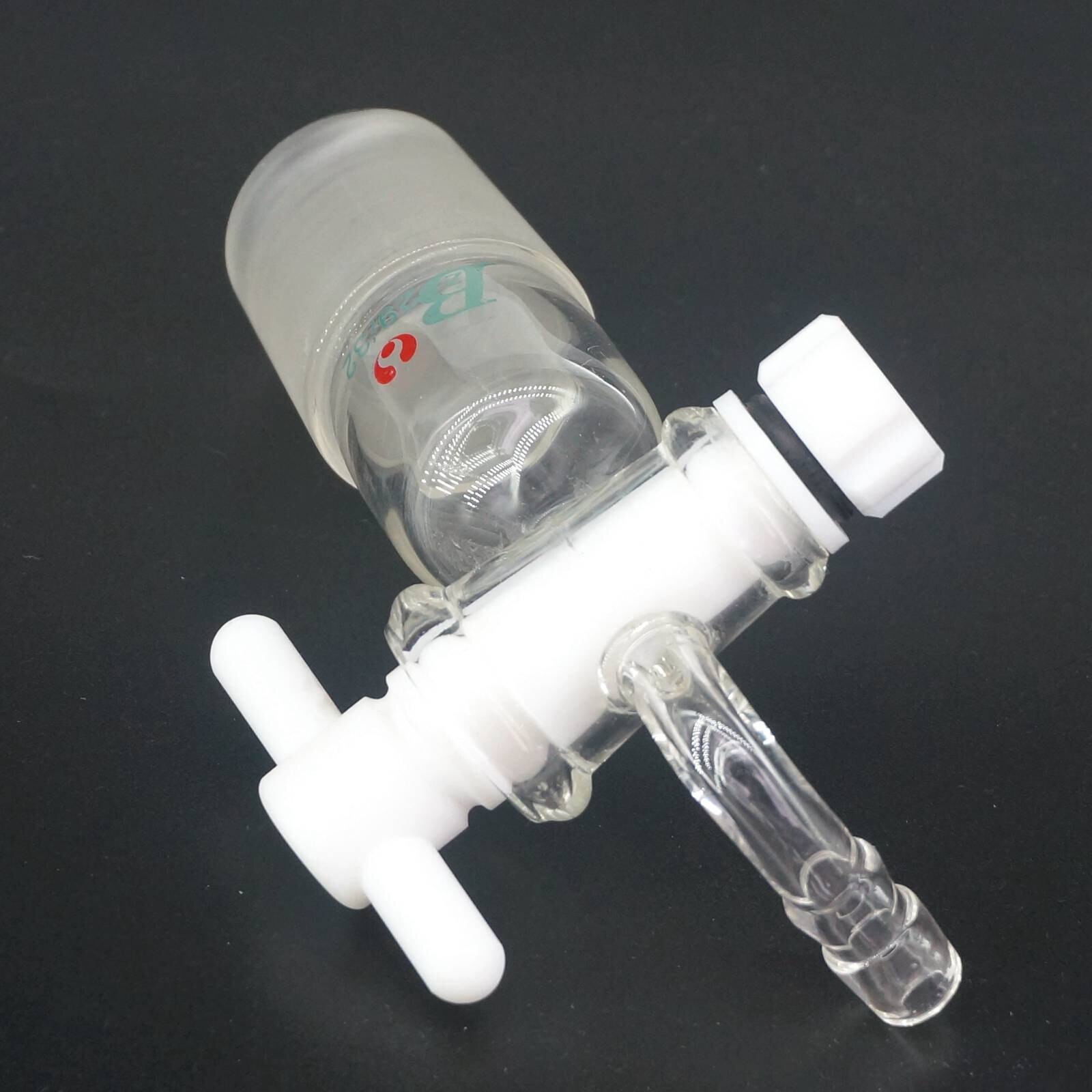 2er Set Glas 90° Vakuum/Gasadapter – Borosilikatglas Mit 14/20 Innengelenk – Ideal Für Labor Und Destillation!