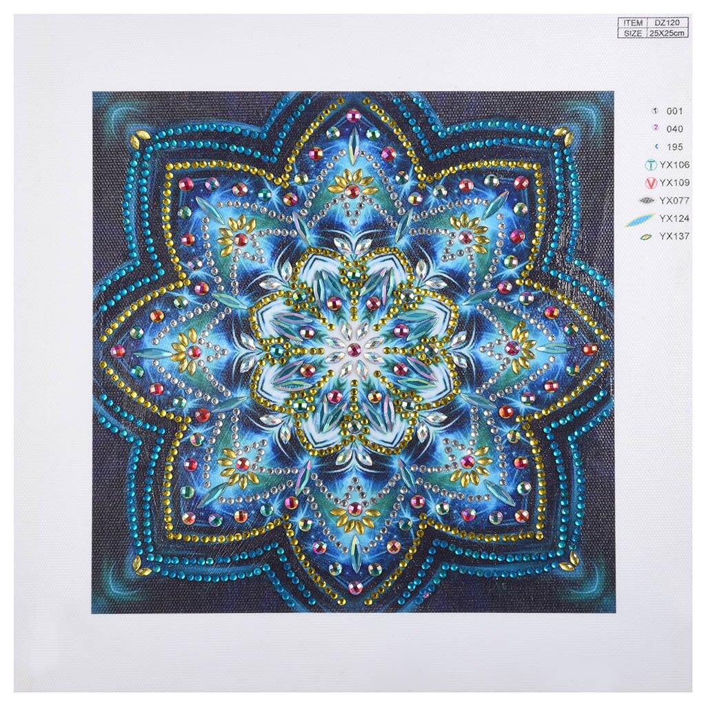 Geometric patterns Special Shaped Diamond Painting DIY 5D Partial Drill Cross Stitch Kits Crystal Rhinestone broderie diamant: D