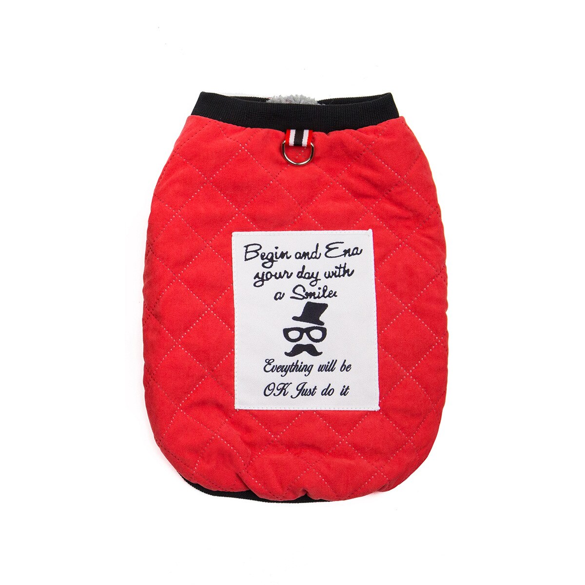 Animal de compagnie Bulldog loi combat Beijing Shar Pei chien coton manteau automne hiver épaissi 19 taureau Plaid coton manteau: B / L