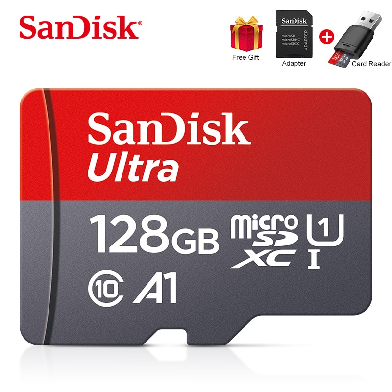 Sandisk Flash Geheugenkaart 32Gb Micro Sd Kaart A1 Class 10 16Gb Tf Tarjeta Micro Sd 128Gb 64Gb 98 Mb/s Microsd Cartao De Memoria