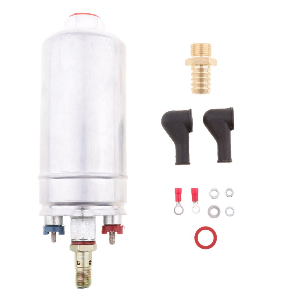 Electrical Inline External 255LPH Fuel Pump High With Installation Kit