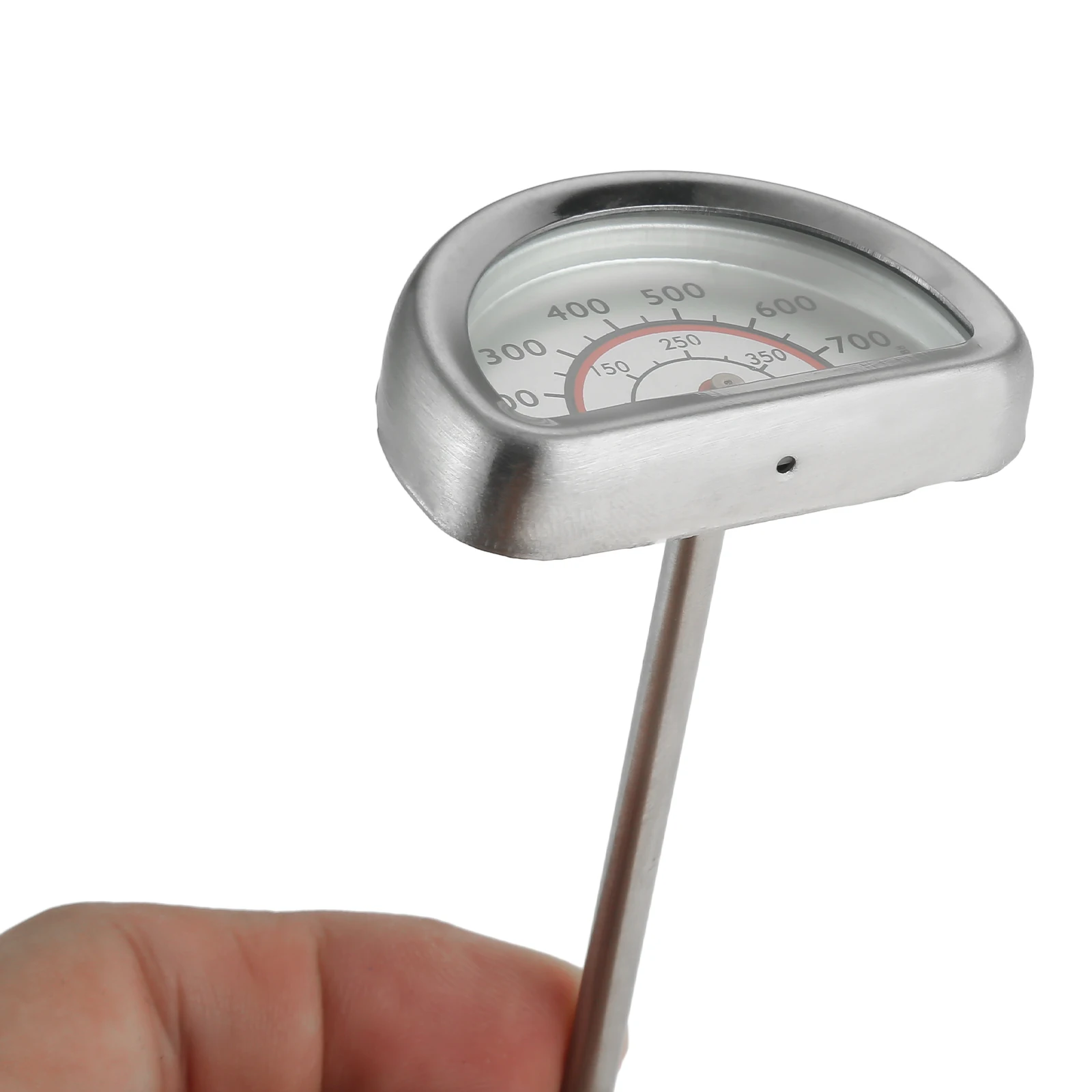Grill Lid Thermometer Heat BBQ Stainless Steel Indicator Replace for Charbroil 463271314 463247412 463247512 463225315 463434313
