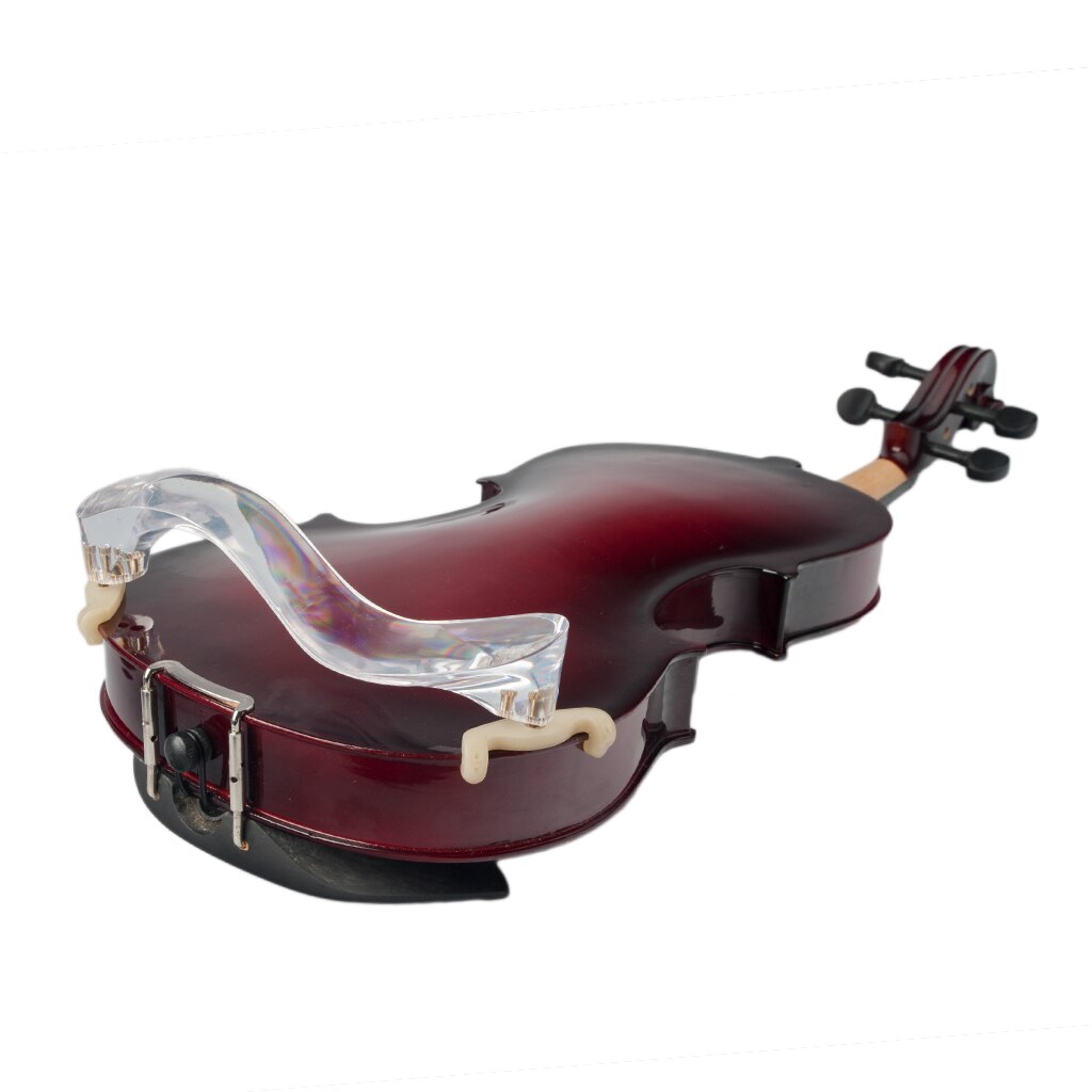 Violin Shoulder Rest Collapsible&amp; Height Adjustable Feet High Strength Sponge Wood Violin Shoulder Rest For 4/4-3/4 Violin