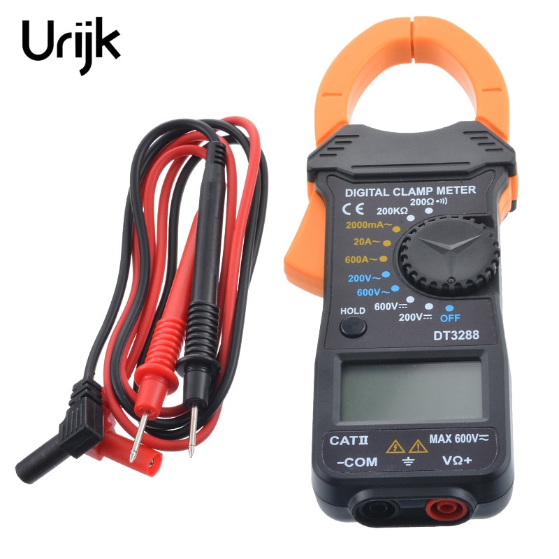 DT3288 Clamp Type Ammeter Digital Clamp Universal Meter Ammeters Small Current Clamp Meter Ammeter Digital Keep