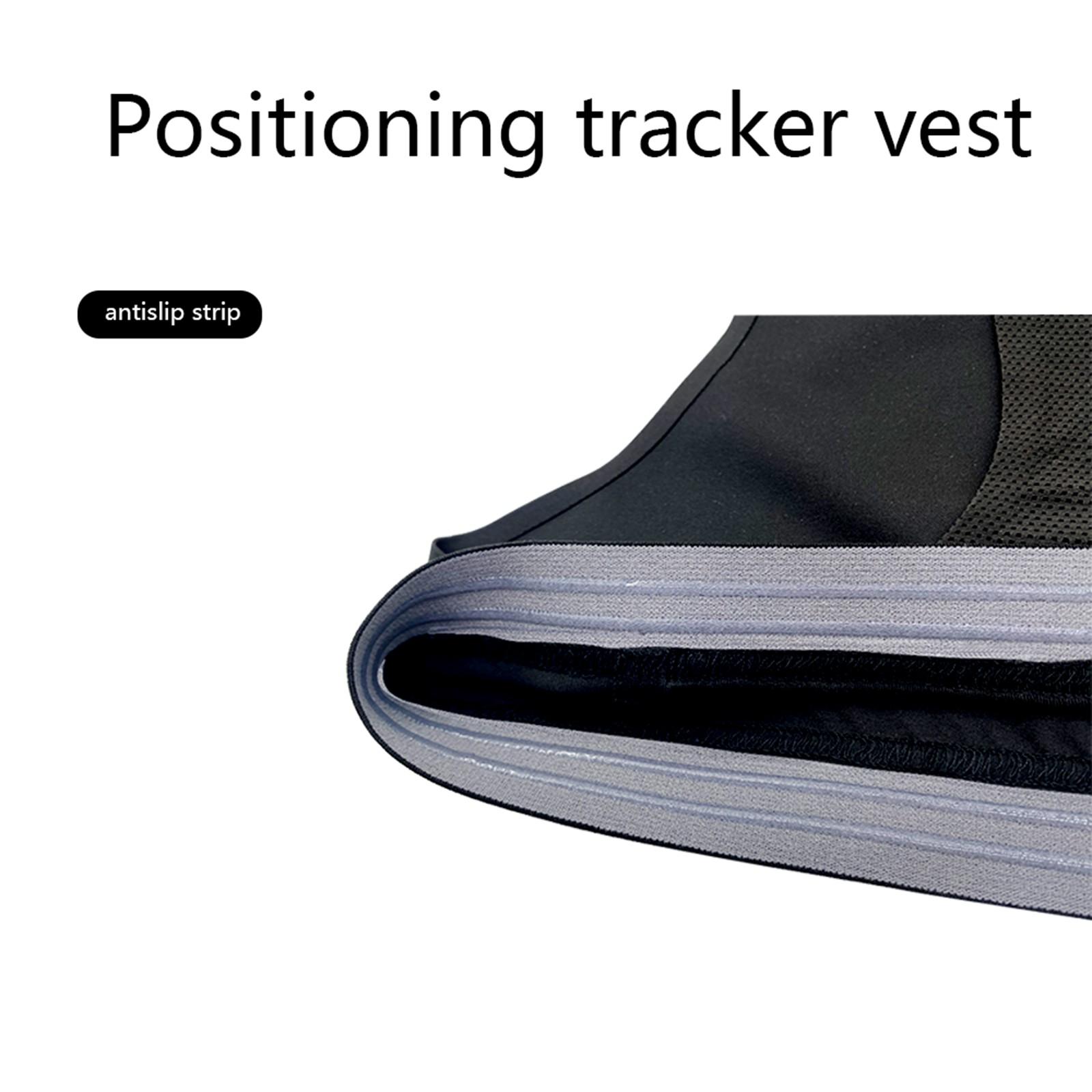 Football Performance Vest No Tracker for Activity Trackers Portable Breathable for Men, Women Multipurpose Soccer Training Vest