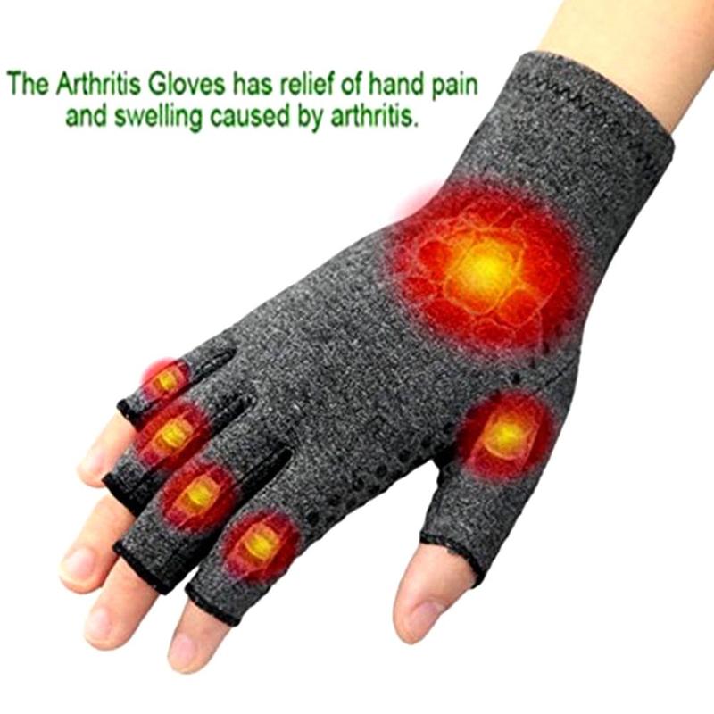 1 par reumatoid håndsmerter håndledsstøtte sportssikkerhedshandsker magnetisk anti arthritis sundhed kompression terapi handsker dropshi