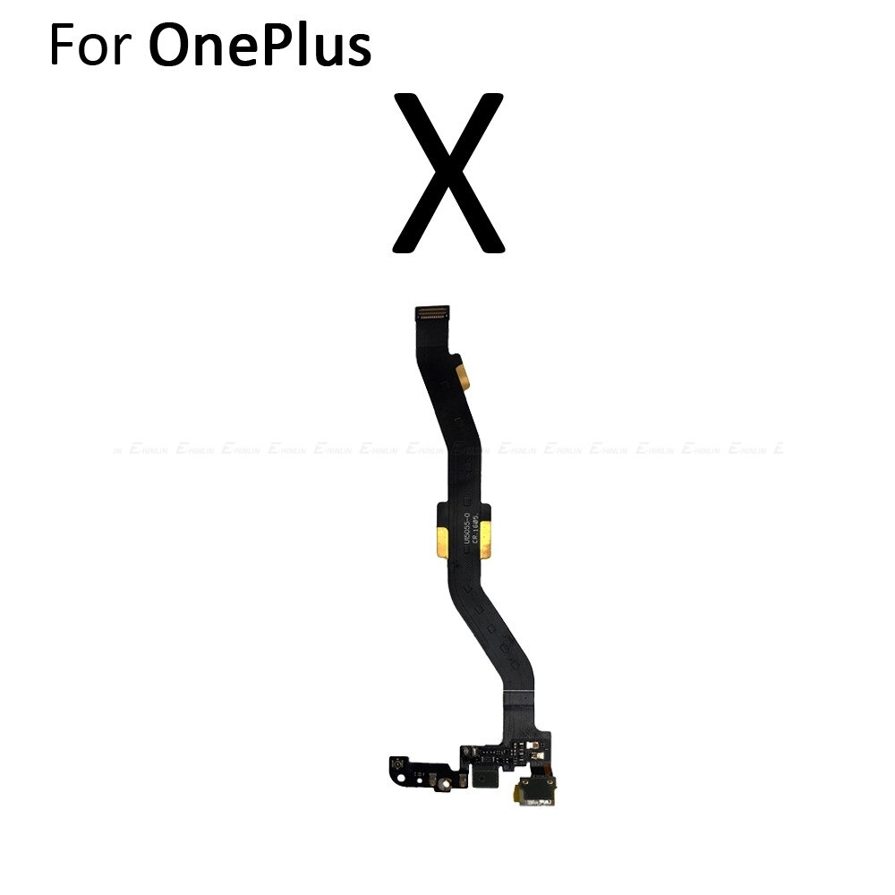Udskiftningsdel til oneplus  x 1 2 3 3t 6 6t type c usb-oplader opladningsport dock stik flex kabel: Til oneplus x