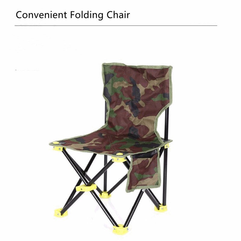 Recreational fishing chair backrest small Mazha portable compact folding fishing chair