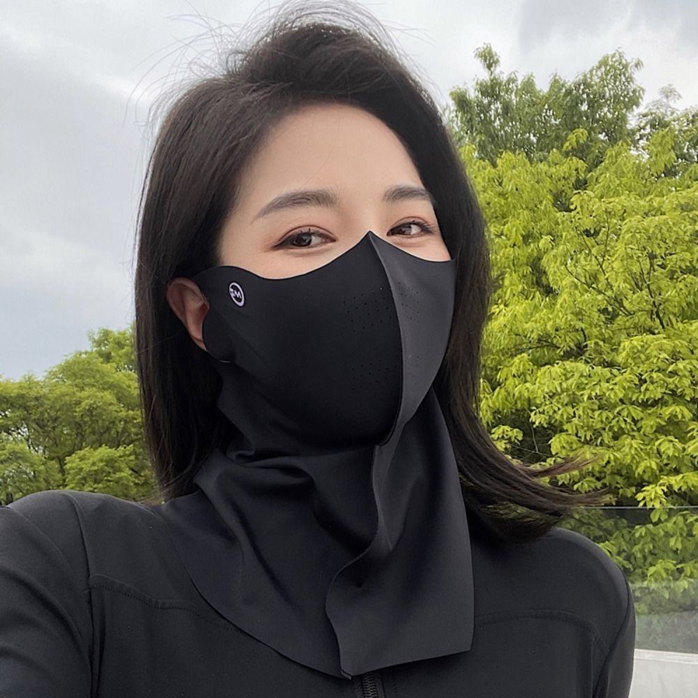 Cool Ice-Masque de Protection InjSun UPF50 +, Écharpe de Cou Anti-UV Respirante, Pare-Soleil pour l'Extérieur