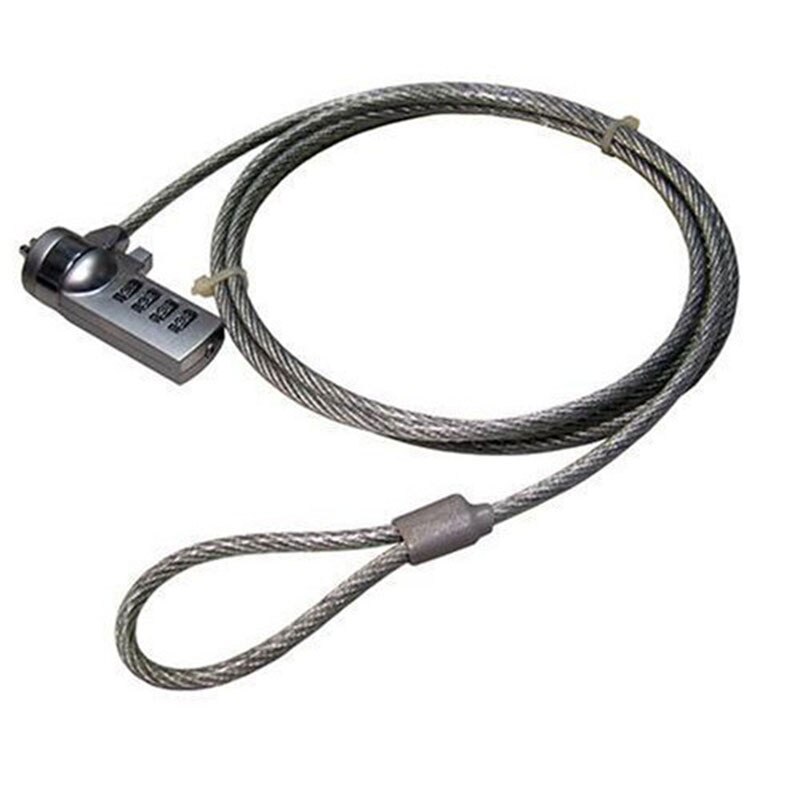10PCS Laptop Security Lock with 4 Digit Combination Passcode for Slot Security Anti-Theft