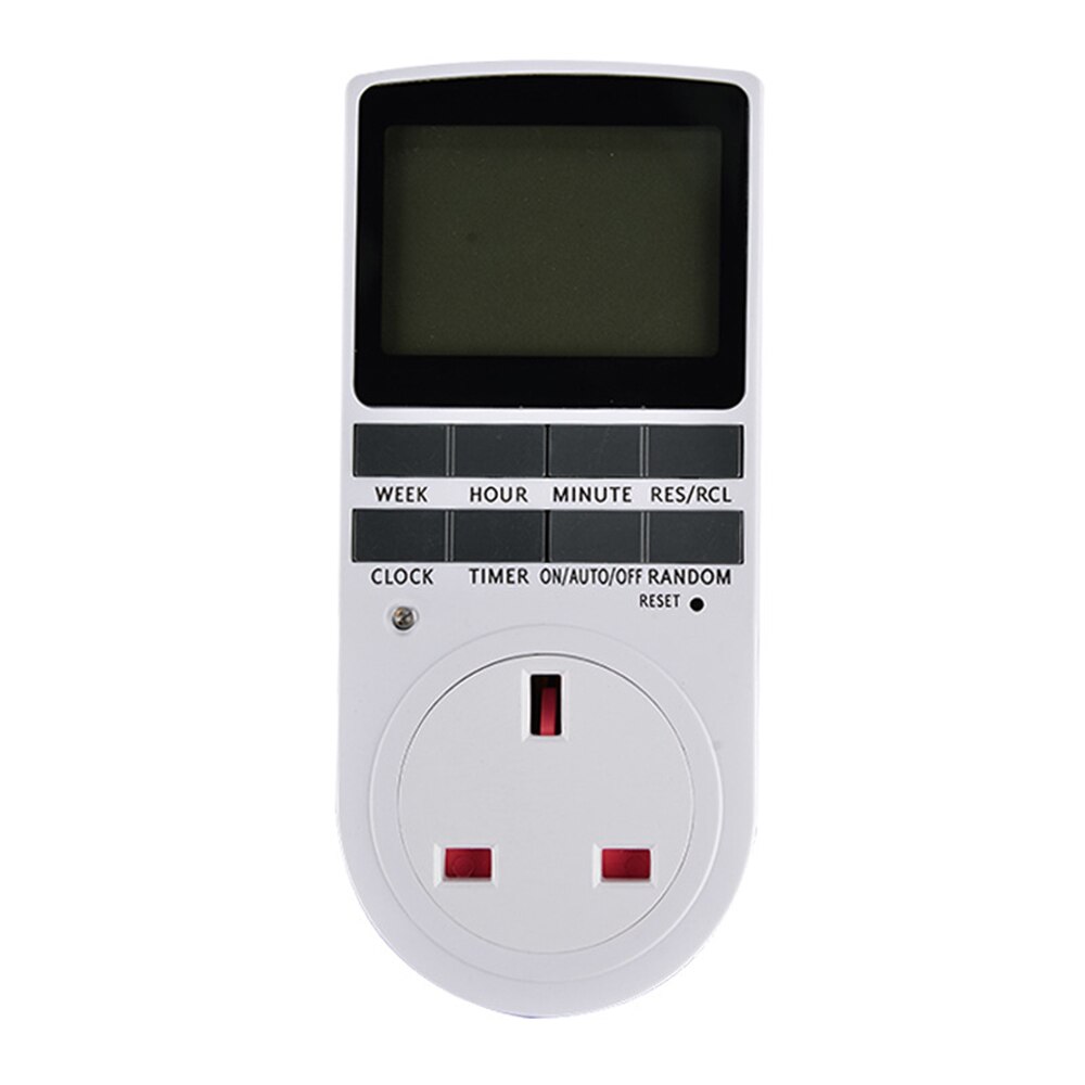 Timer Digital Timer Programmable Time Switch Outlet 230V 220V 120V 16A 15A 13A 10A UK EU US Plug Kitchen Timer Socket 60Hz
