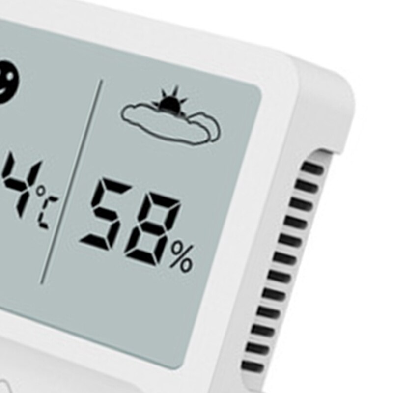 Hygrometer Thermometer Feuchtigkeit Anzeige Digital Innen Thermometer Raum Temperatur und Feuchtigkeit