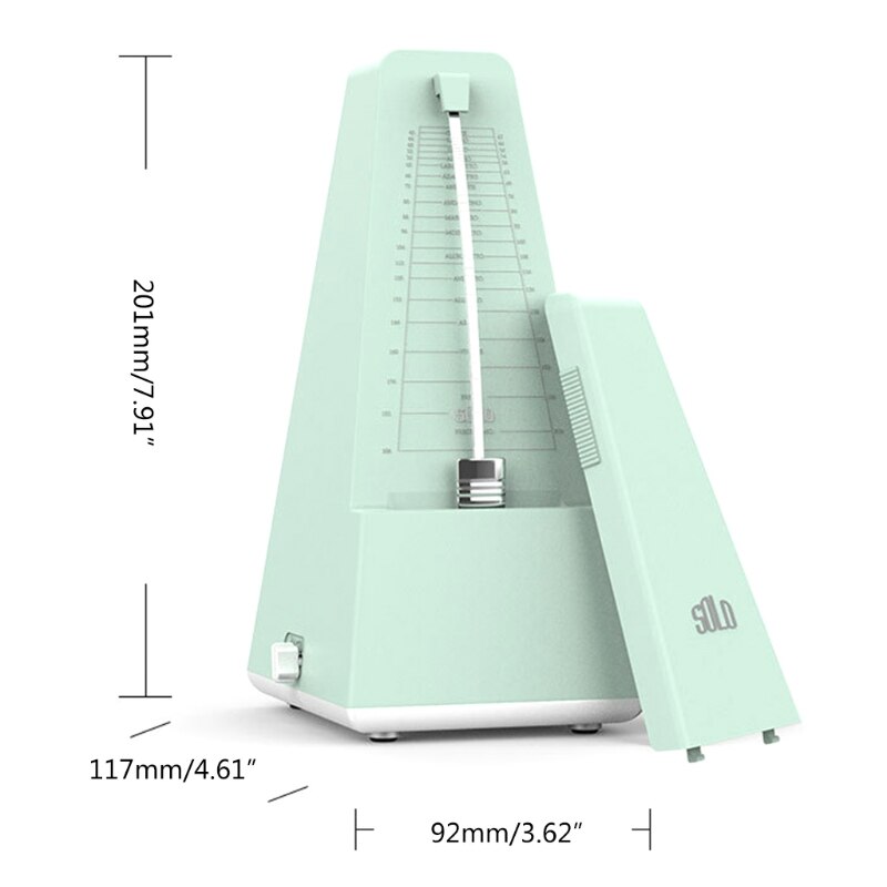 Ootdtyvintage Gitaar Metronoom Online Mechanische Ritme Slinger Metronomo Voor Gitaar Piano Viool Muziekinstrument