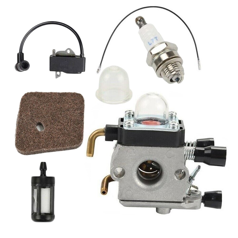 Carburetor Ignition Coil For Stihl FS80 FS80R FS75 FS85 Trimmer 4140-124-2800