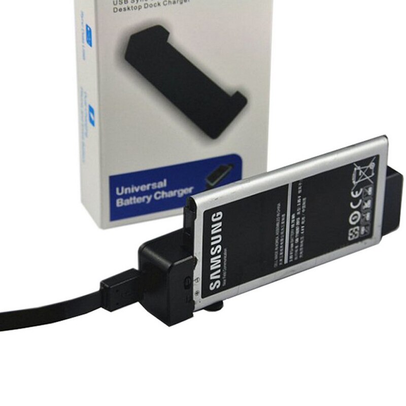 Universelles externes led-ladegerät mit led-anzeige und ladeschale für samsung  s3 s4 s5 smartphones
