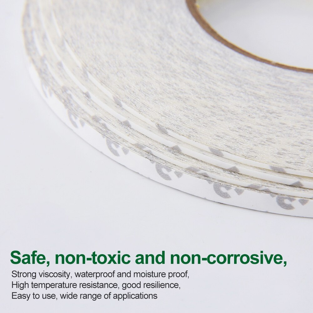 Double Sided Adhesive Tape Heat Resistant High Adhesion White Acrylic Tape Touch LCD Screen Repair Sticker for Cell phone