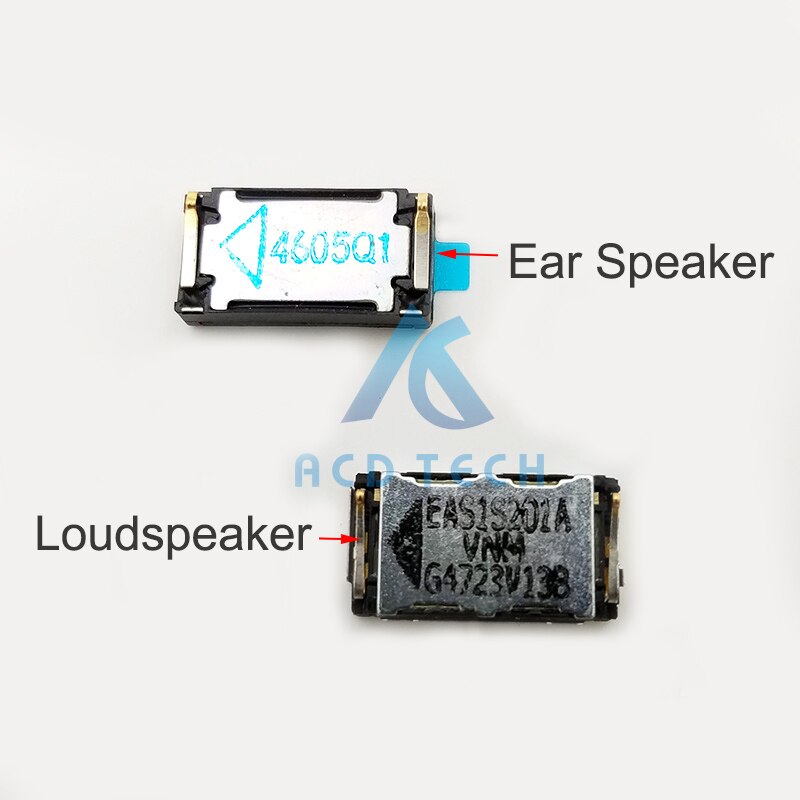 Für Sony Xperia Z5 Prämie Z5Plus E6883 E6833 oben Ohr Lautsprecher Unterseite Lautsprecher Summer Klingelton Mit Wasserdicht Klebstoff Aufkleber: oben und Unterseite