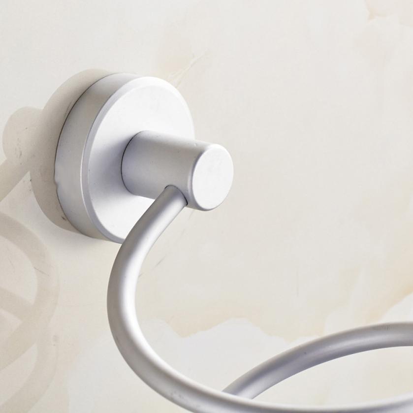 Badeværelse hårtørrer holder vægmonteret rack plads spare hylde opbevaring arrangør aluminium hårtørrer holder multifunktions bøjle