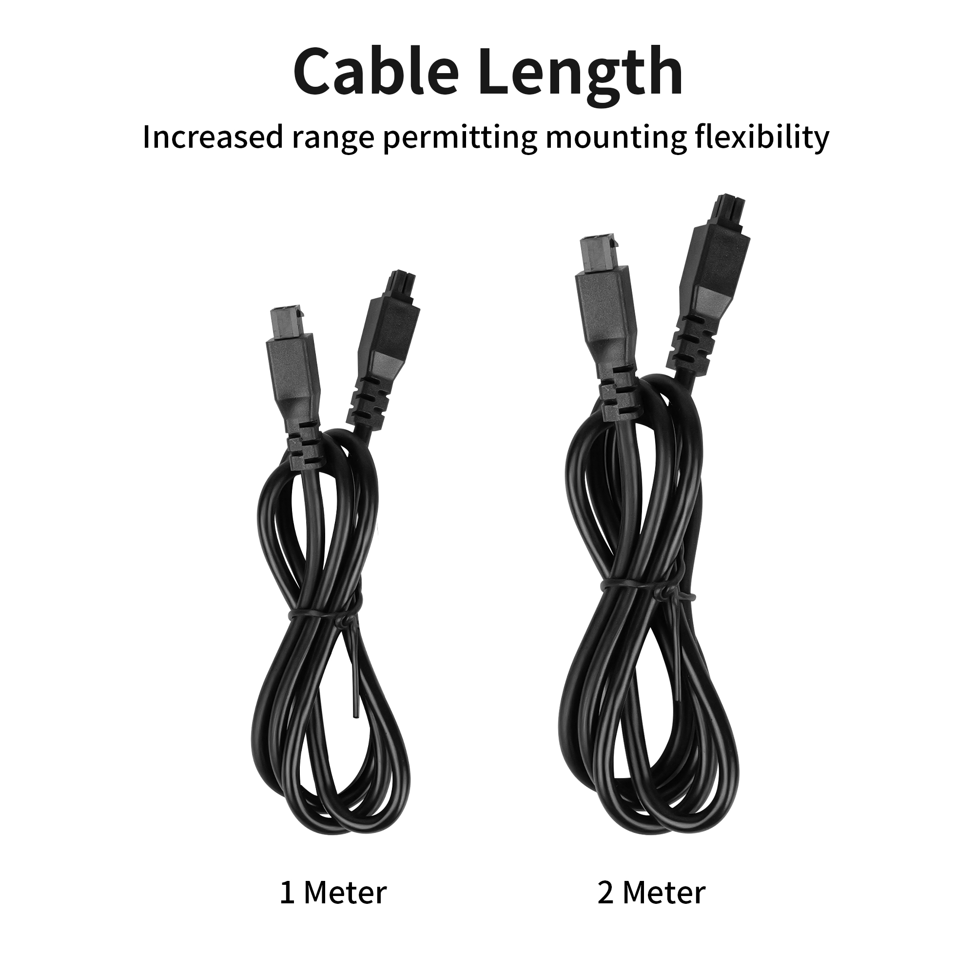Para Anycubic kobra 3 Combo Cable de datos de 4 pines Cable de extensión ACE Pro 1M 2M con anillo magnético para impresora 3D Kobra 3/Max/S1/S1C