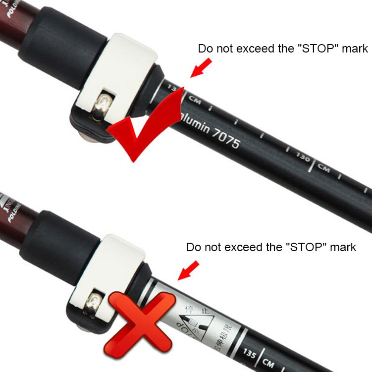 Collapsible Nordic Walking Poles Folding Trekking Poles Telescopic Hiking Walking Stick Adjustable Climbing Scandinavian Sticks