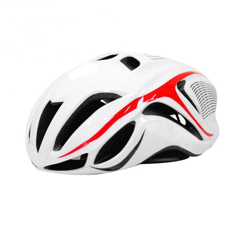 Ultraleicht Fahrrad Helme matt Schwarz Männer Frauen Fahrrad Helm Berg Rennrad Angeformten Radfahren Sicherheit Helme: weiß rot