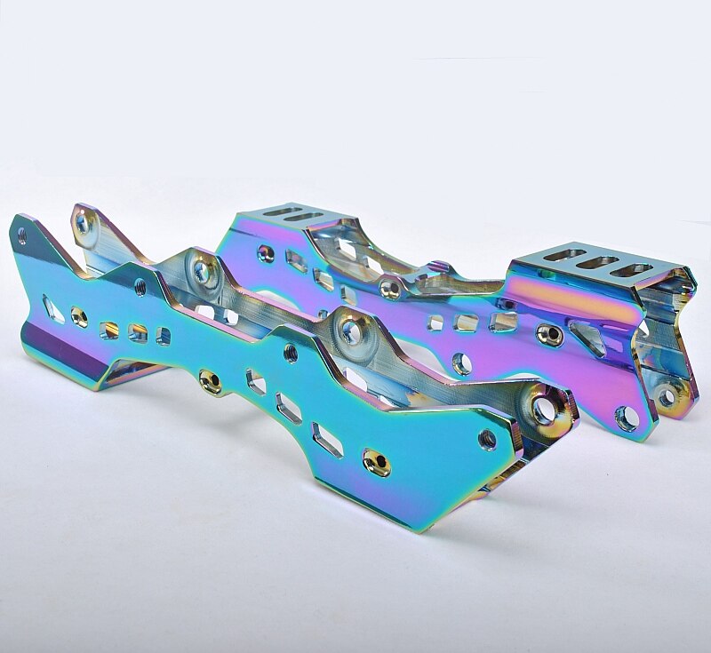 roller skates frame FSK frame 231mm 243mm alloy 6061 colorful