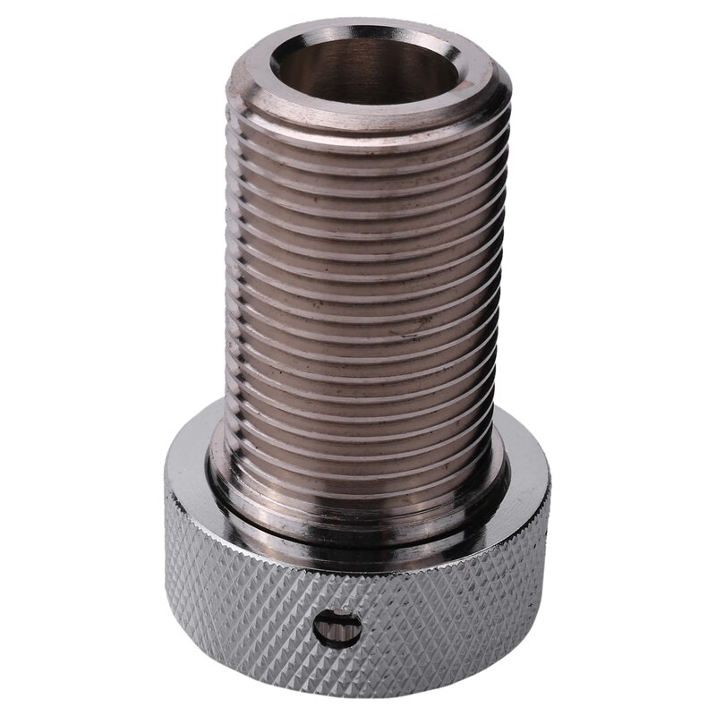 Grifo de cerveza con mango de 8mm, grifería con codo de barbero, placa cromada, vástago de latón, G5/8 para Barril ajustable, dispensador de cerveza para elaboración en casa