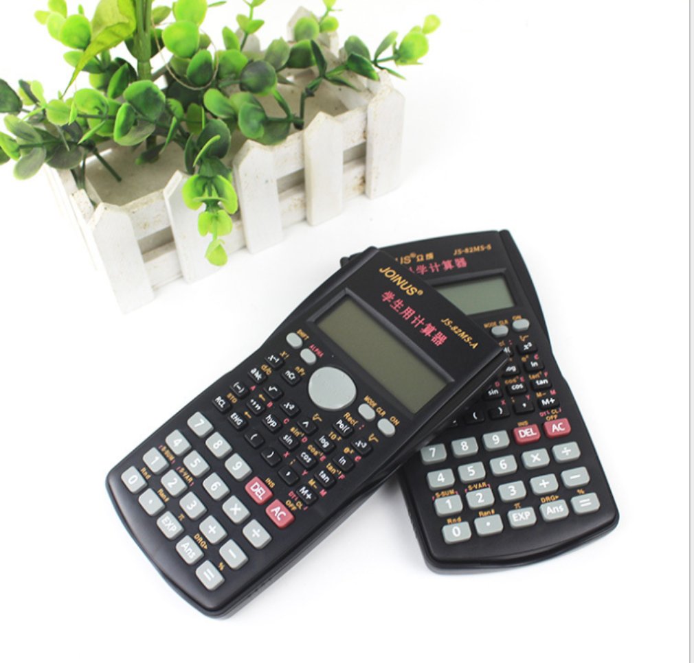 Multifunctional Scientific 2 Line LCD Display Calculator Portable Handheld Function Calculator 240 Functions