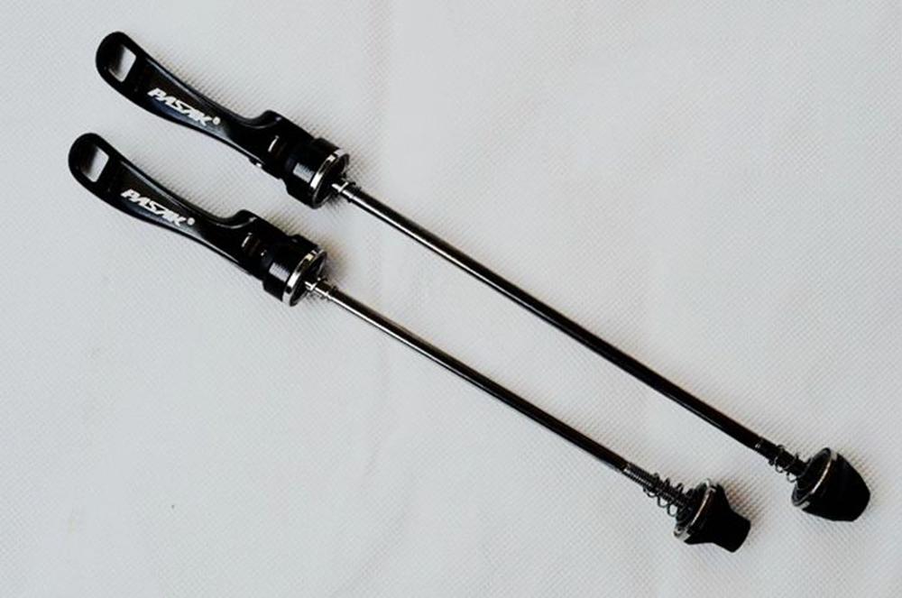 Pasak pikalukitusakseli maastopyörän pyörät vartaat akseli napa akseli 5mm ydin pyöräkerta lukittava 9*100mm 9*135mm: Musta