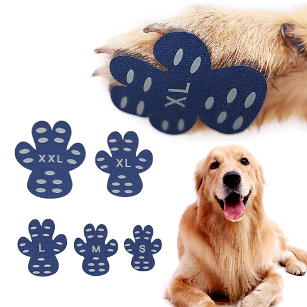 Pet Onzichtbare Hond Schoenen Inlegzolen Zomer Outdoor Waterdicht Anti-Brandwonden Vuilafstotend Slijtvaste Puppy Hond poot Stickers