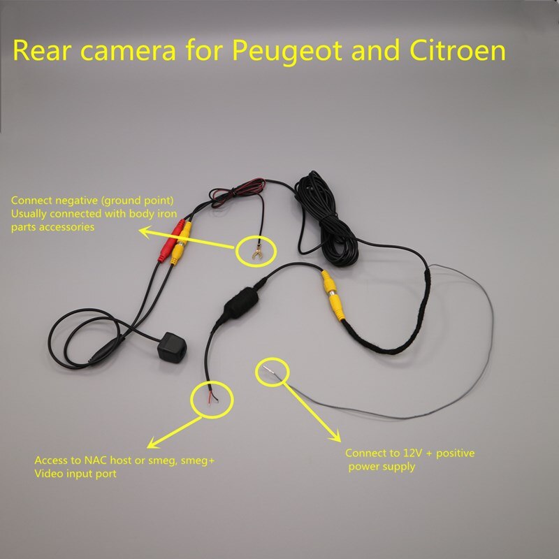 Bakkamera til peugeot og citroen bagkamera  c4 kaktus  c4 picasso 3008 5008 208