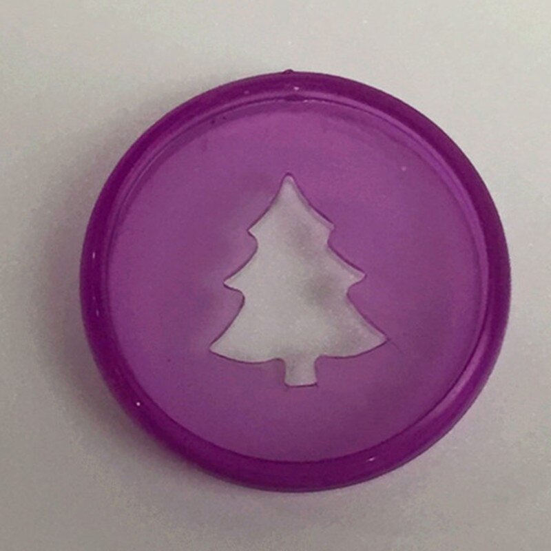 100 st 24mm miljövänlig julgran anteckningsbok plastpärmring gör-det-själv 360 graders rotation arbets- och studiebindningsmaterial: Gelé lila