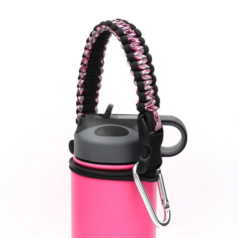 Correas de seguridad para botellas de termo, 1 x paracord, boca ancha: 5