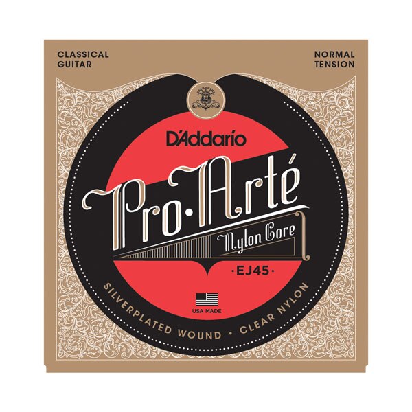 Jeu de cordes de guitare classique en Nylon, Daddario Pro Arte, Tension normale/dure EJ43 EJ44 EJ45 EJ46 EJ49 EJ59