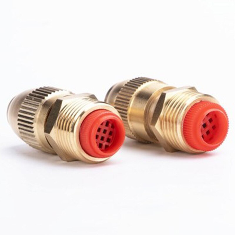 10Pcs 1/2 inch Adjustable Sprinkler Middle Distance Sprinkler Brass Nozzle Garden Lawn Irrigation Watering Fittings
