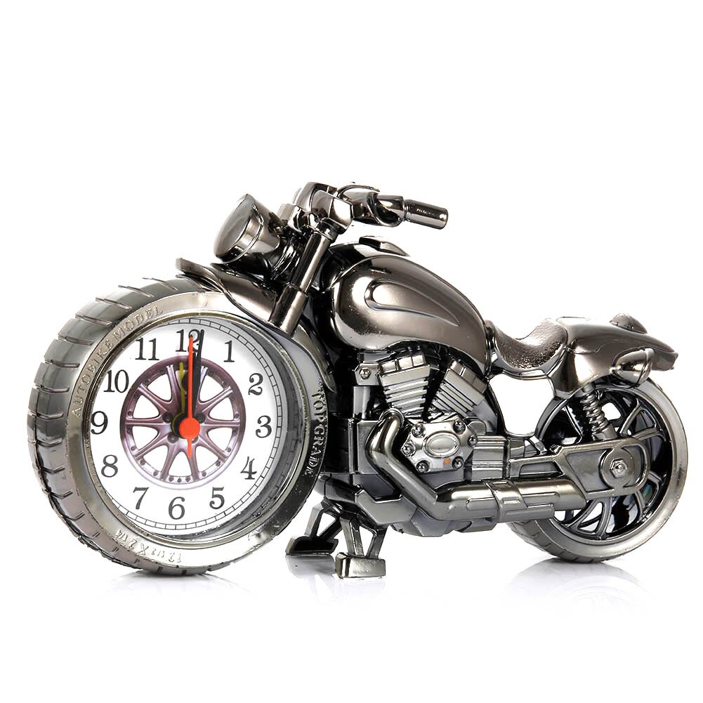 moto réveil forme créative rétro haut de gamme ameublement Boutique maison décorateur: B